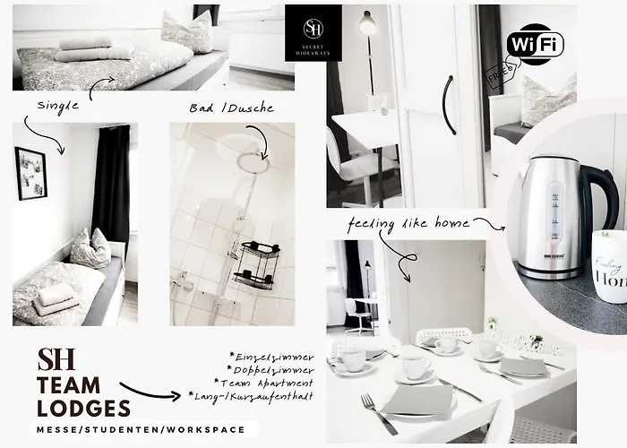 Sh Team 4 Fuer Max 19 Personen L Monteure L Messe L Business 公寓 杜伊斯堡